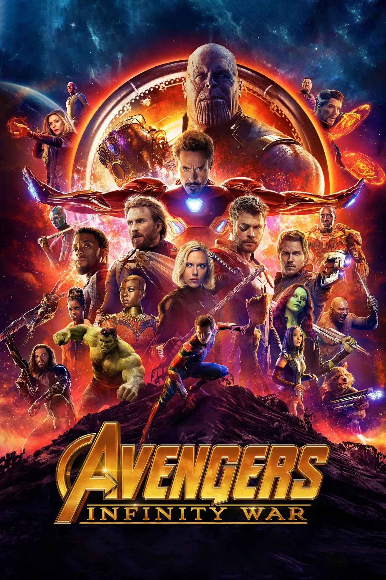 The Avengers: Infinity War poster